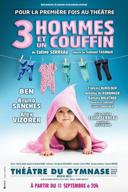 3 hommes et un couffin 2018 official movie poster