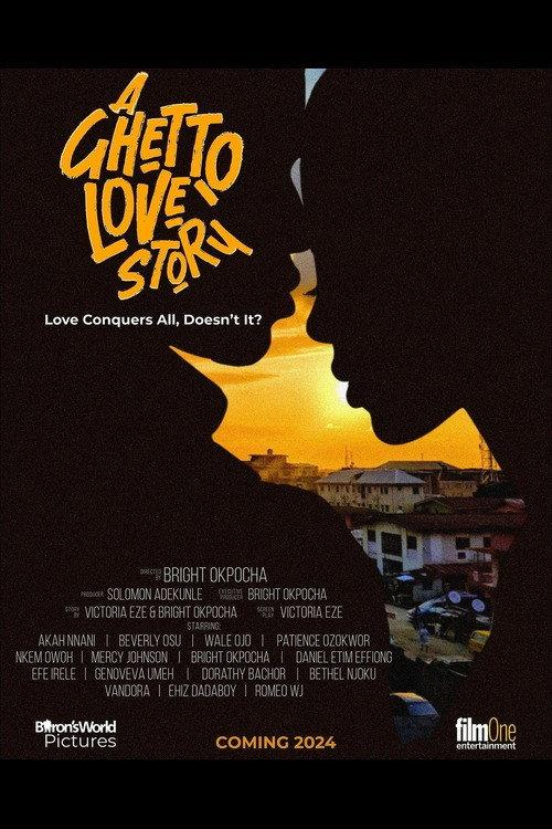 A Ghetto Love Story 2024 official movie poster