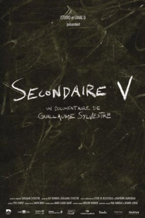 Secondaire V 2013 official movie poster