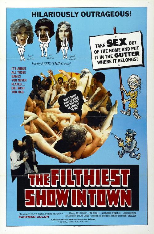 Filthiest Show in Town 1973 official movie poster