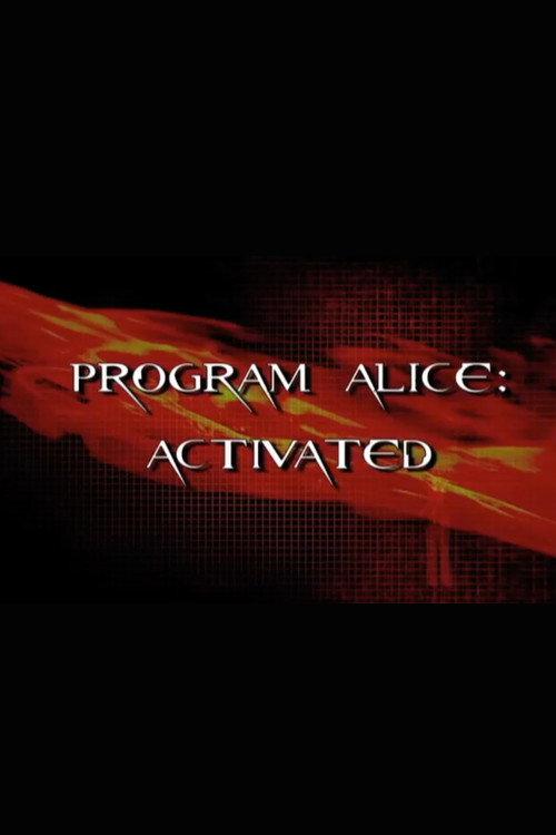 Program Alice: Activated 2010 official movie poster