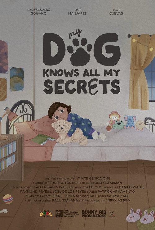 My Dog Knows All My Secrets 2024 official movie poster
