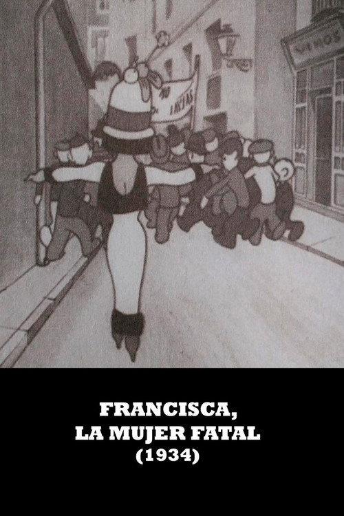 Francisca, la mujer fatal 1934 official movie poster