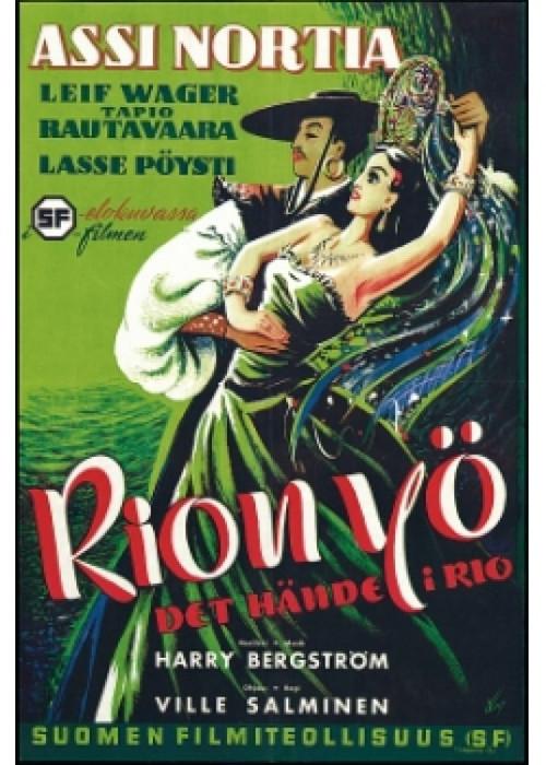 Rion yö 1951 official movie poster