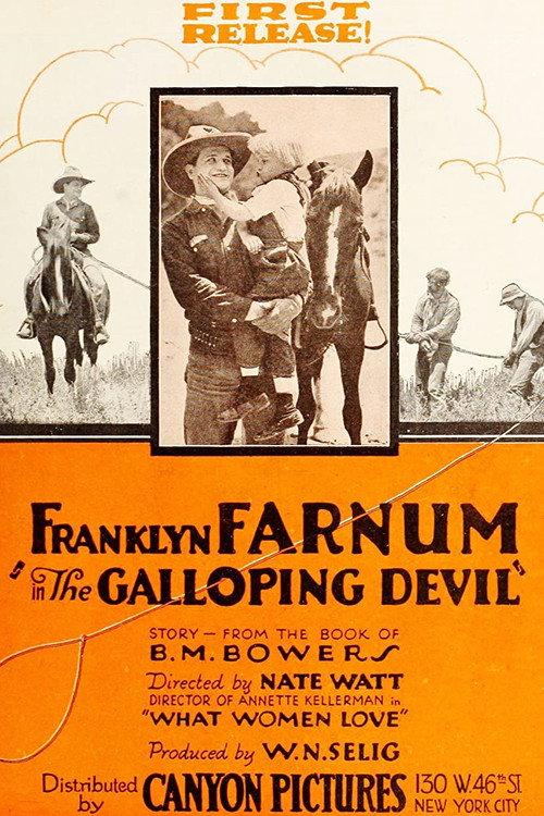 The Galloping Devil 1920 official movie poster