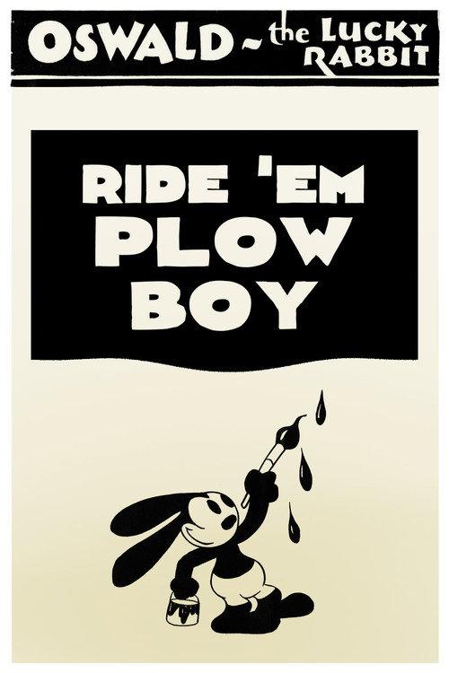 Ride 'Em Plow Boy 1928 official movie poster