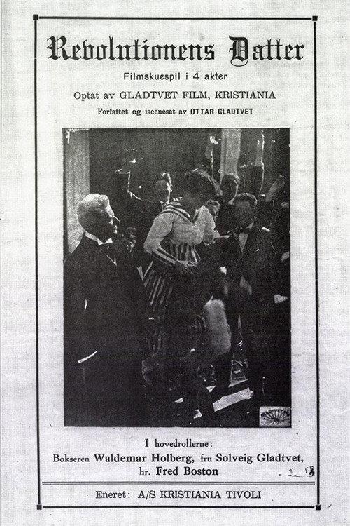 Revolutionens datter 1918 official movie poster
