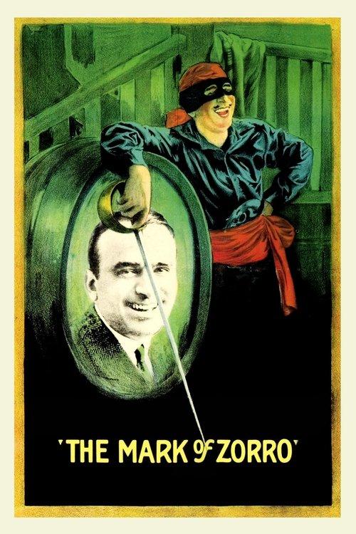 The Mark of Zorro 1920 official movie poster