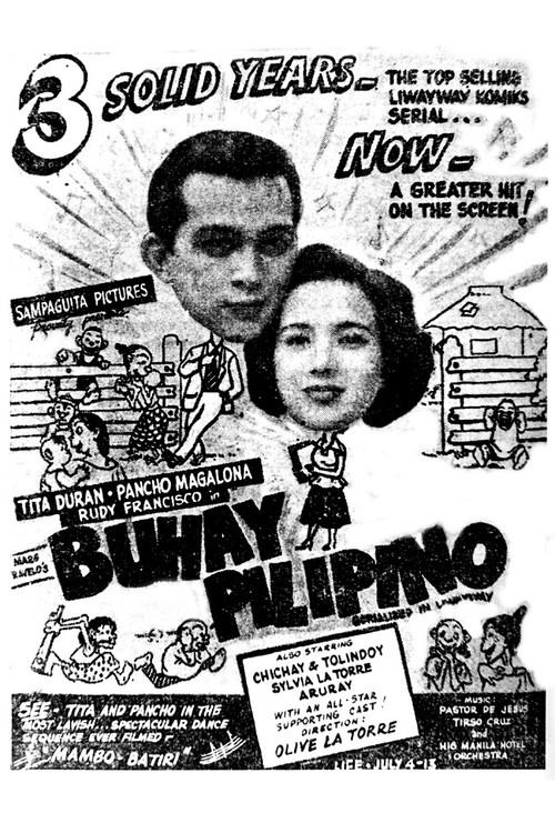 Buhay Pilipino 1952 official movie poster