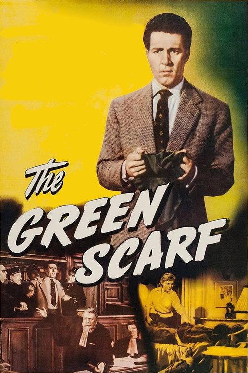 The Green Scarf 1954 official movie poster