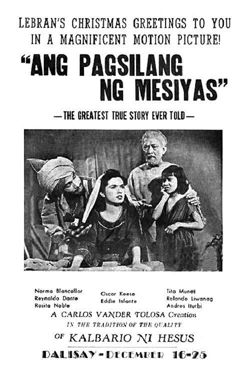 The Birth of the Messiah 1952 official movie poster