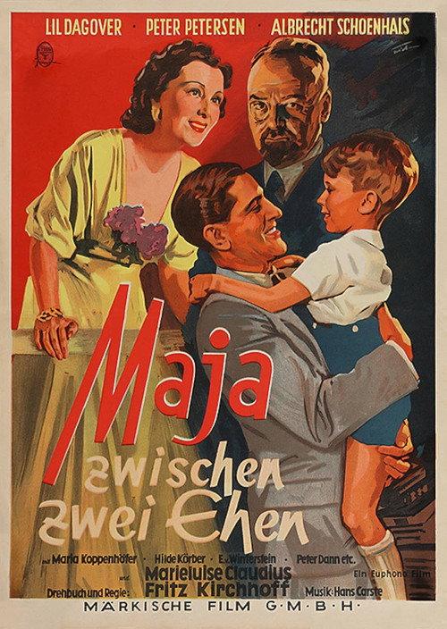 Maja zwischen zwei Ehen 1938 official movie poster