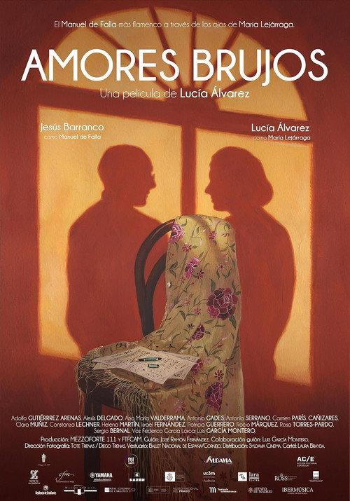 Amores brujos 2025 official movie poster