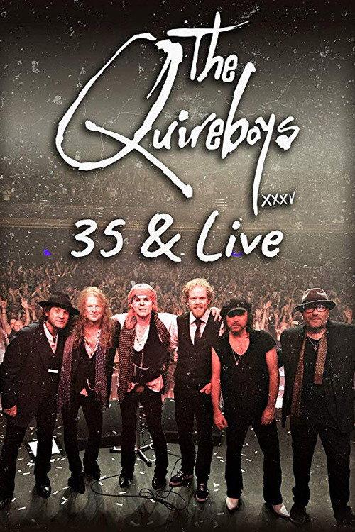 The Quireboys - 35 & Live 2019 official movie poster