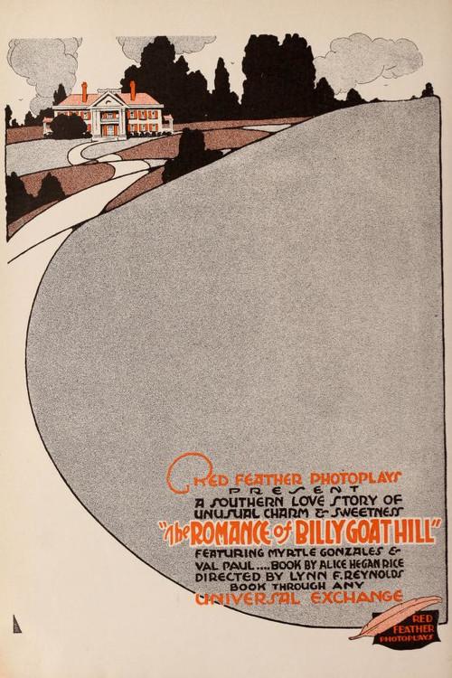 A Romance of Billy Goat Hill 1916 official movie poster