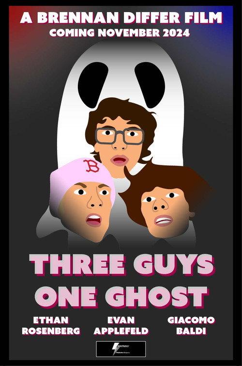 Three Guys, One Ghost 2026 official movie poster