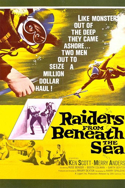 Raiders from Beneath the Sea 1964 official movie poster