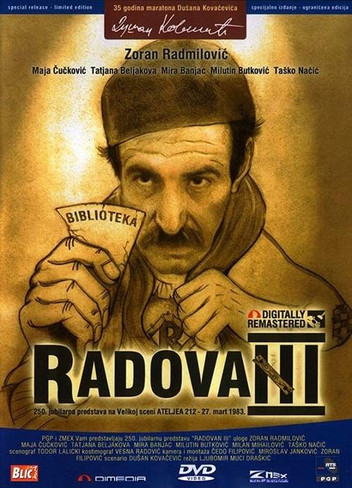 Radovan the Third 1983 official movie poster