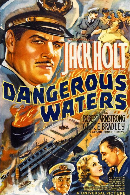 Dangerous Waters 1936 official movie poster