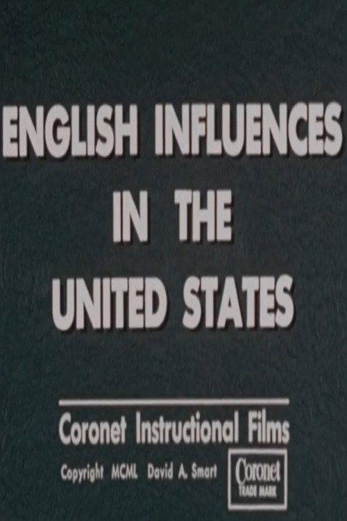 English Influences in the United States 1950 official movie poster