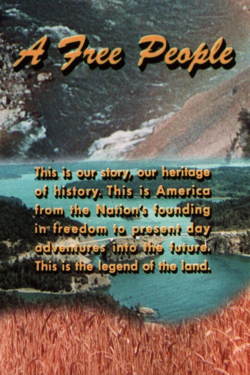 A Free People 1965 official movie poster