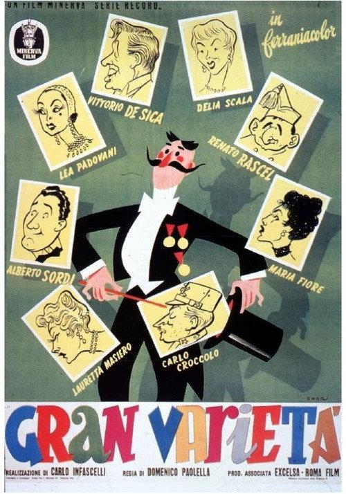 Gran varietà 1954 official movie poster