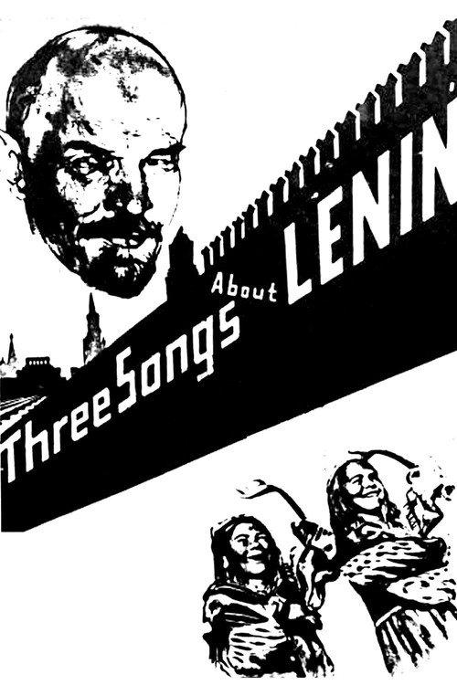 Three Songs About Lenin 1934 official movie poster