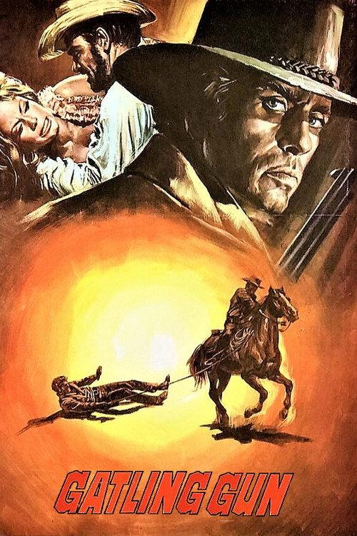 Gatling Gun 1968 official movie poster