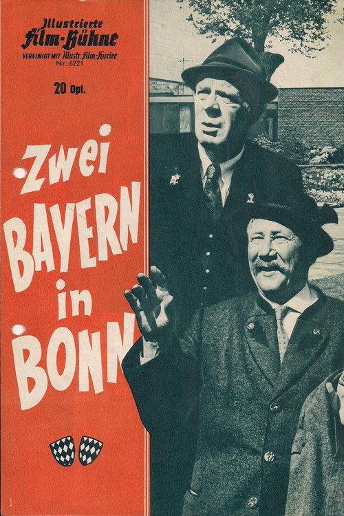 Zwei Bayern in Bonn 1962 official movie poster