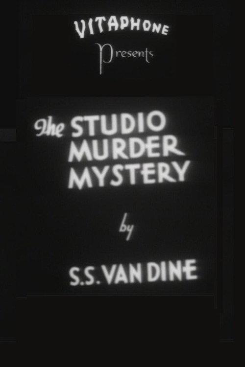 The Studio Murder Mystery 1932 official movie poster