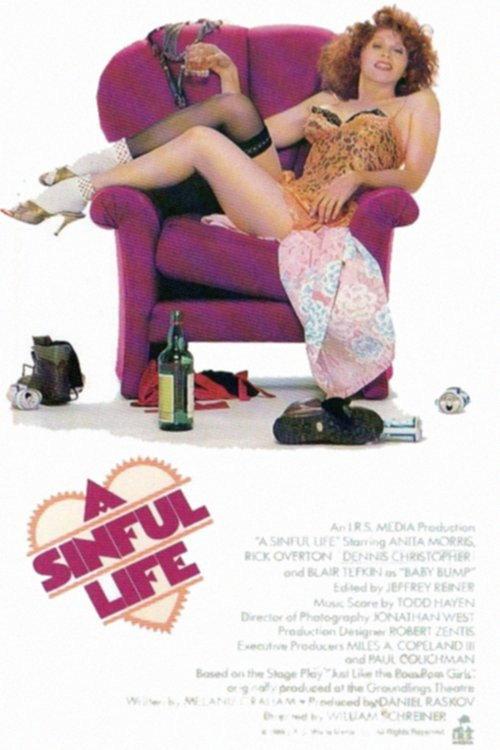 A Sinful Life 1989 official movie poster