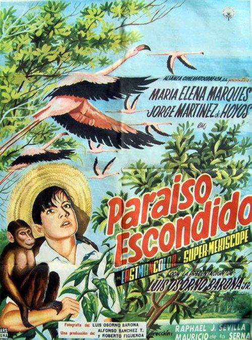 Hidden Paradise 1961 official movie poster