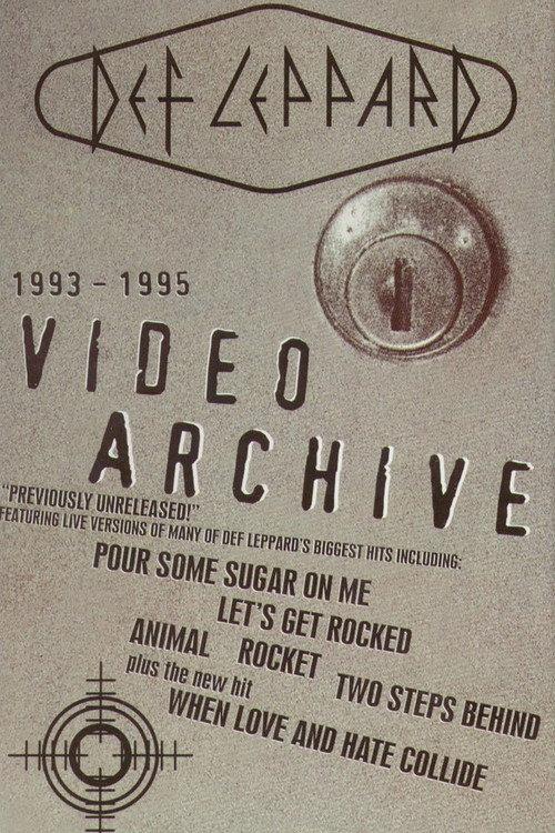 Def Leppard: Video Archive 1995 official movie poster