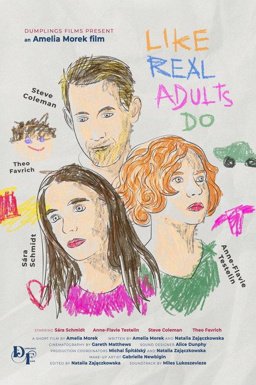 Like Real Adults Do 2023 official movie poster