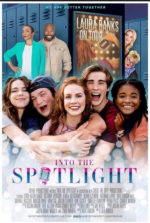 Into the Spotlight 2023 official movie poster