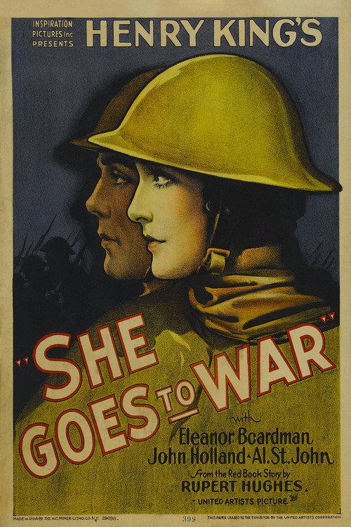 She Goes to War 1929 official movie poster