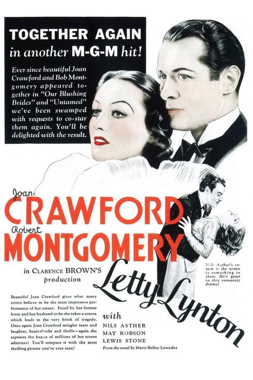 Letty Lynton 1932 official movie poster