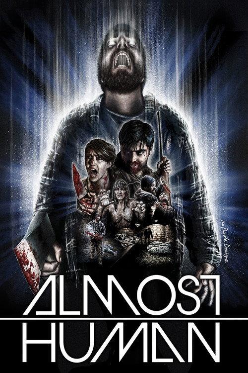 Almost Human 2014 official movie poster