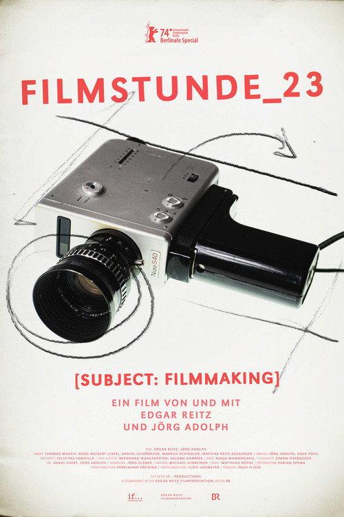 Subject: Filmmaking 2024 official movie poster