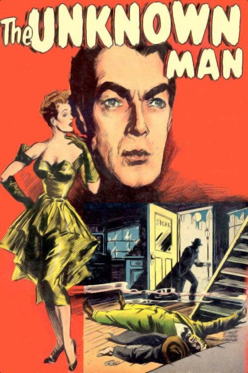 The Unknown Man 1951 official movie poster