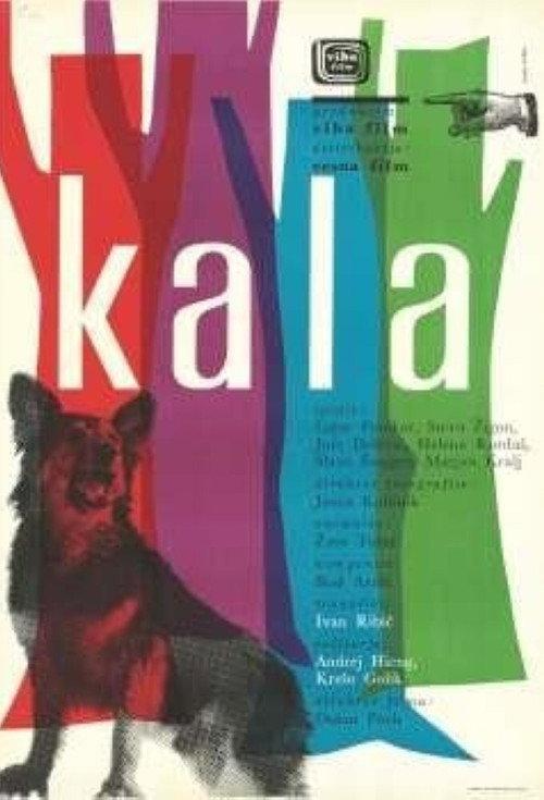 Kala 1958 official movie poster