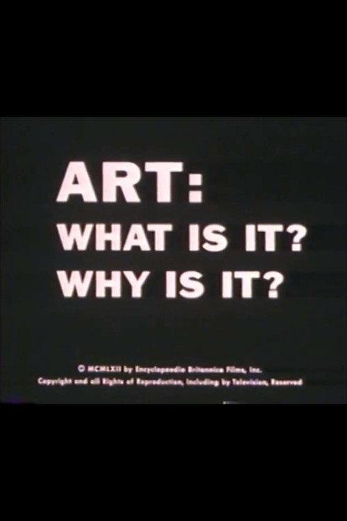 Art, what is it? Why is it? 1963 official movie poster