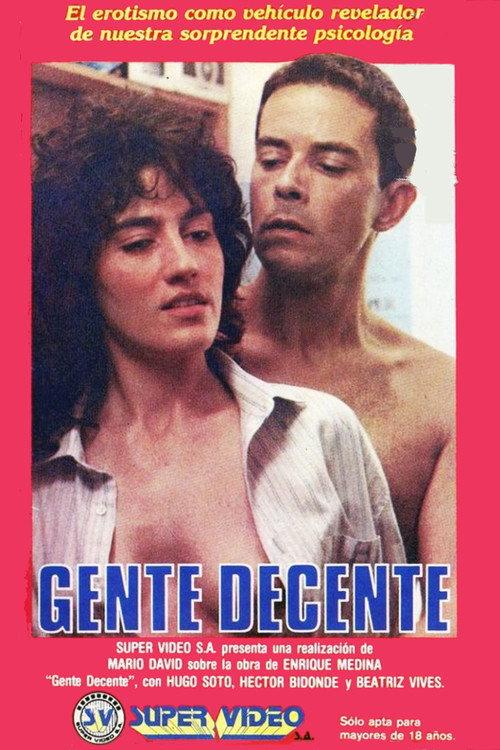 Gente decente 1989 official movie poster