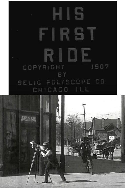 His First Ride 1907 official movie poster