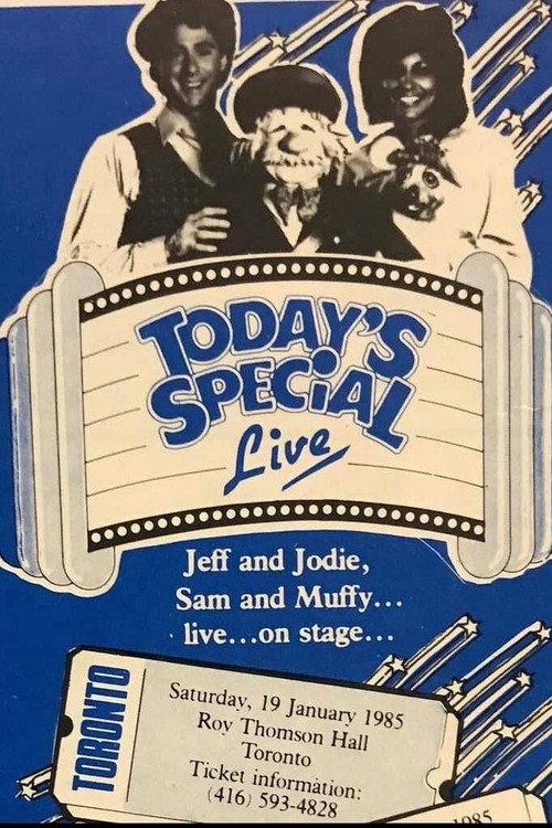 Today's Special: Live on Stage 1985 official movie poster