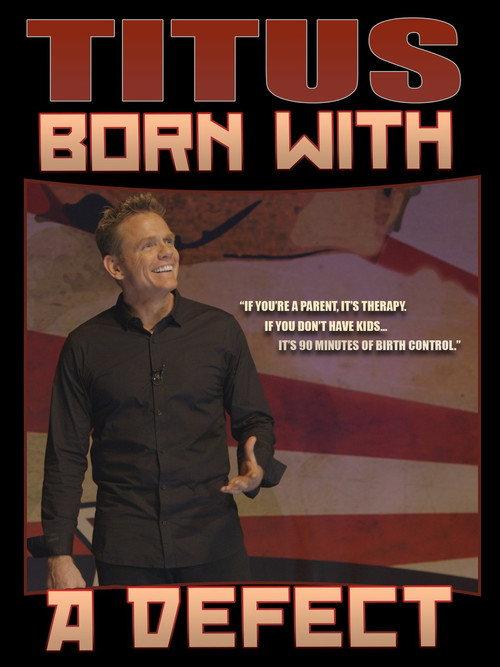 Christopher Titus: Born With a Defect 2016 official movie poster