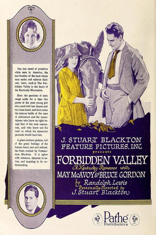 The Forbidden Valley 1920 official movie poster