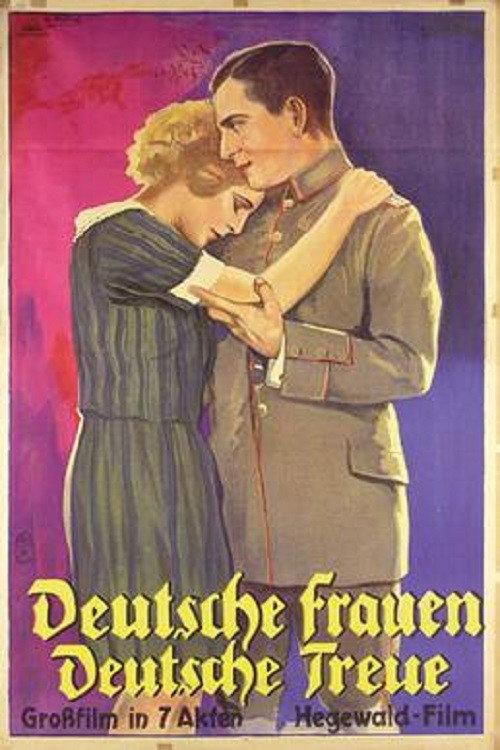 German Women - German Faithfulness 1927 official movie poster