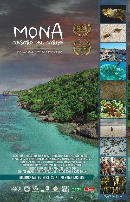 Mona: tesoro del Caribe 2017 official movie poster