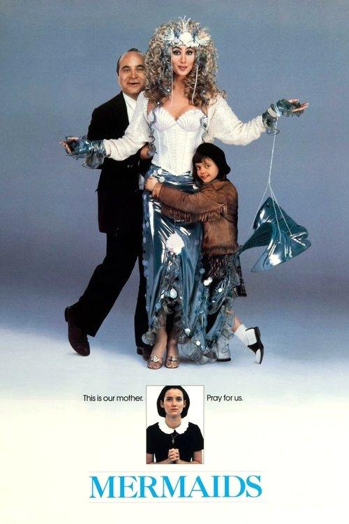 Mermaids 1990 official movie poster